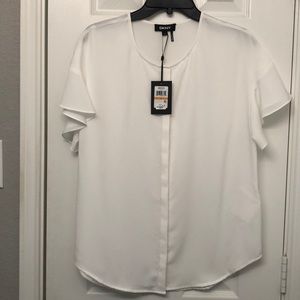 DKNY White Blouse